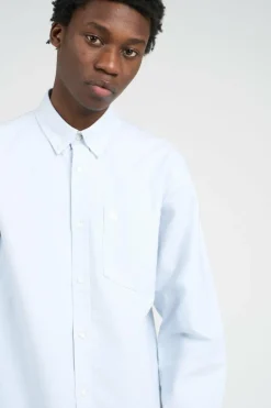 L/S C-Logo - Chemise | Bleu