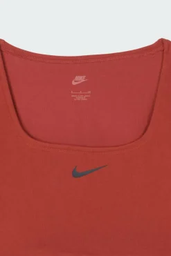 LS CROP TOP - Top court | Orange