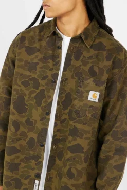 L/S Duck Shirt - Surchemise | Kaki