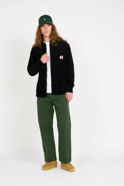 L/S FLINT - Sur-Chemise | Noir