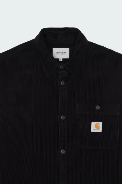 L/S FLINT - Sur-Chemise | Noir