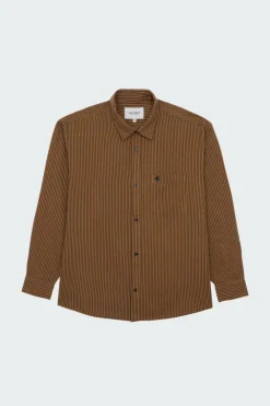 L/S Kyle Shirt - Chemise | Marron