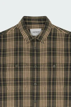 L/S Mandlik - Chemise | Kaki