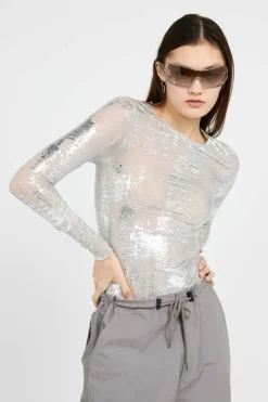 LUCIA JUDITH - Top | Gris