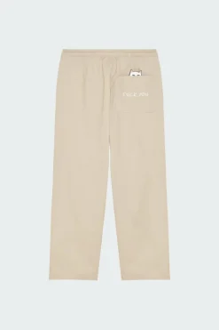 Lucky Nerm Wide Leg Drawstring Pants - Pantalon | Beige