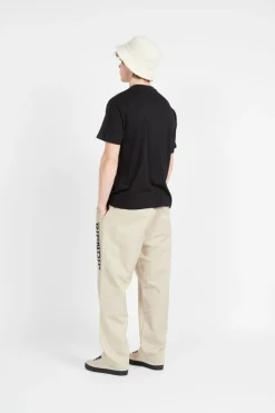 Lucky Nerm Wide Leg Drawstring Pants - Pantalon | Beige