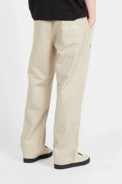 Lucky Nerm Wide Leg Drawstring Pants - Pantalon | Beige
