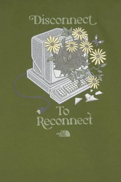 M CONNECTED RELAXED SS TEE - T-shirt | Vert