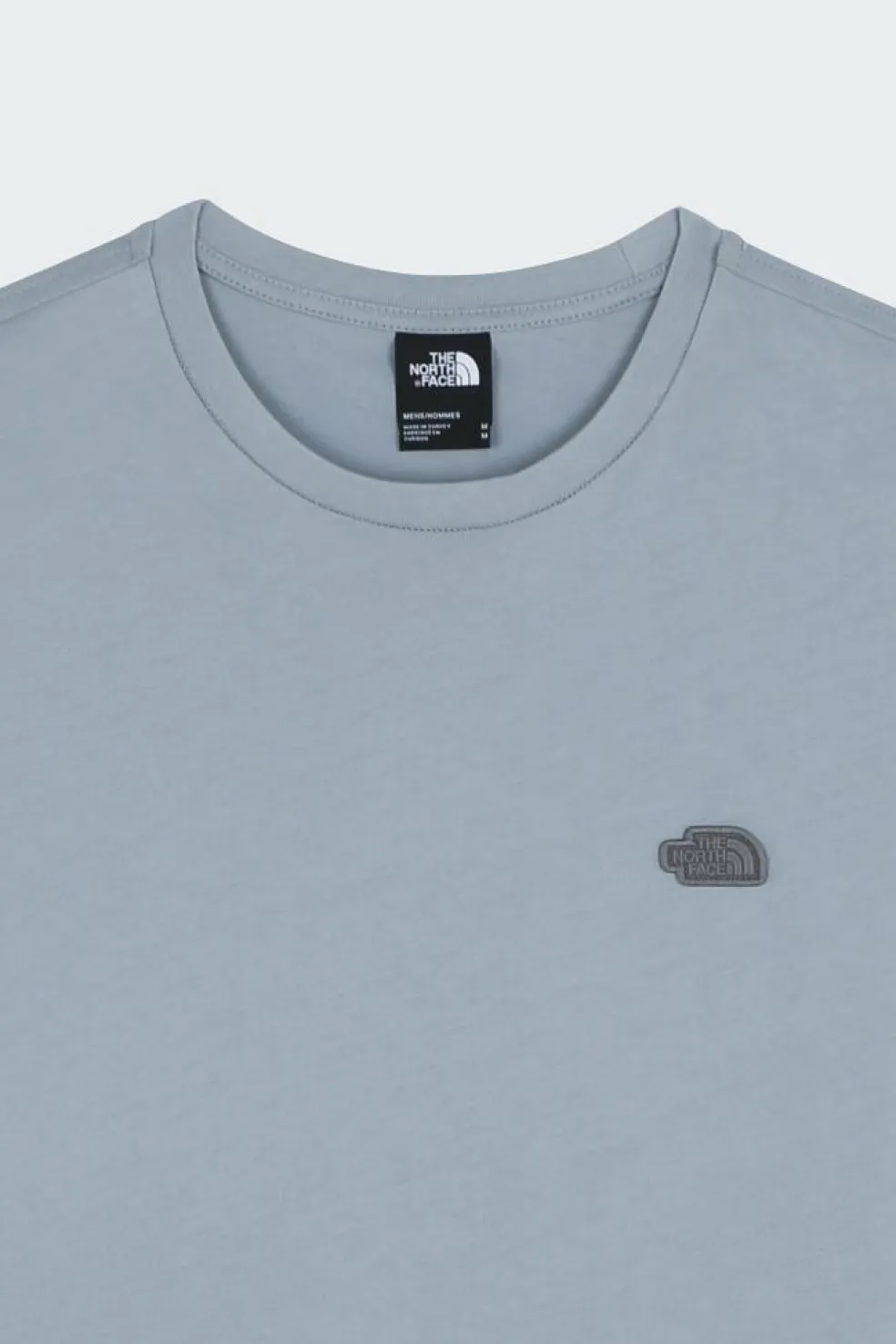 M NATURAL DYE L/S TEE - T-shirt | Gris