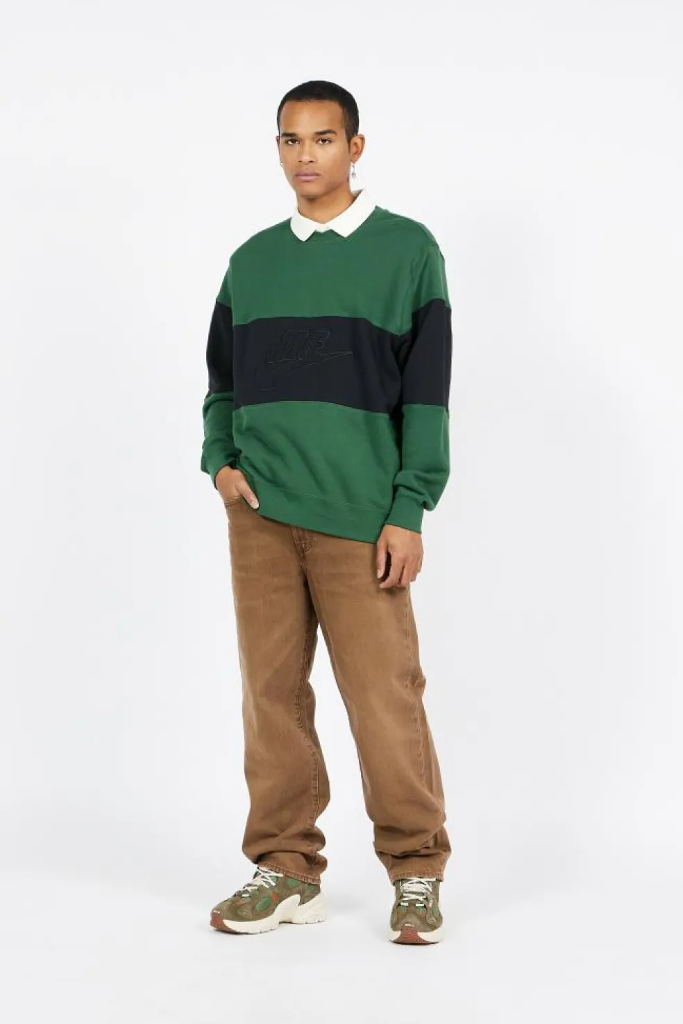 M NK CLUB FT CREW CB - Sweatshirt | Vert