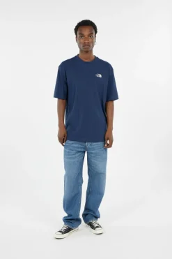 M SS ESSENTIAL OVERSIZE TEE - T-shirt | Bleu