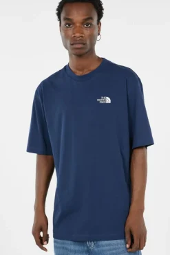 M SS ESSENTIAL OVERSIZE TEE - T-shirt | Bleu