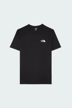 M S/S SIMPLE DOME TEE TNF BLACK - T-shirt | Noir