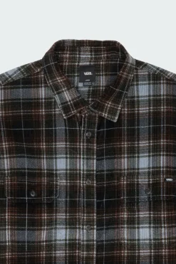 MAYHILL LS WOVEN BLACK/BLUE MIRA - Chemise | Multicolore