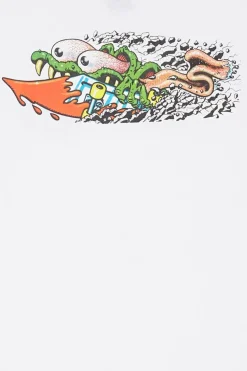 Meek Concrete Slasher T-Shirt - T-shirt | Blanc