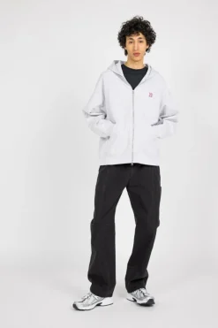 MEGABLAST ZIP FRENCH TERRY HOOD - Hoodie zippé | Gris