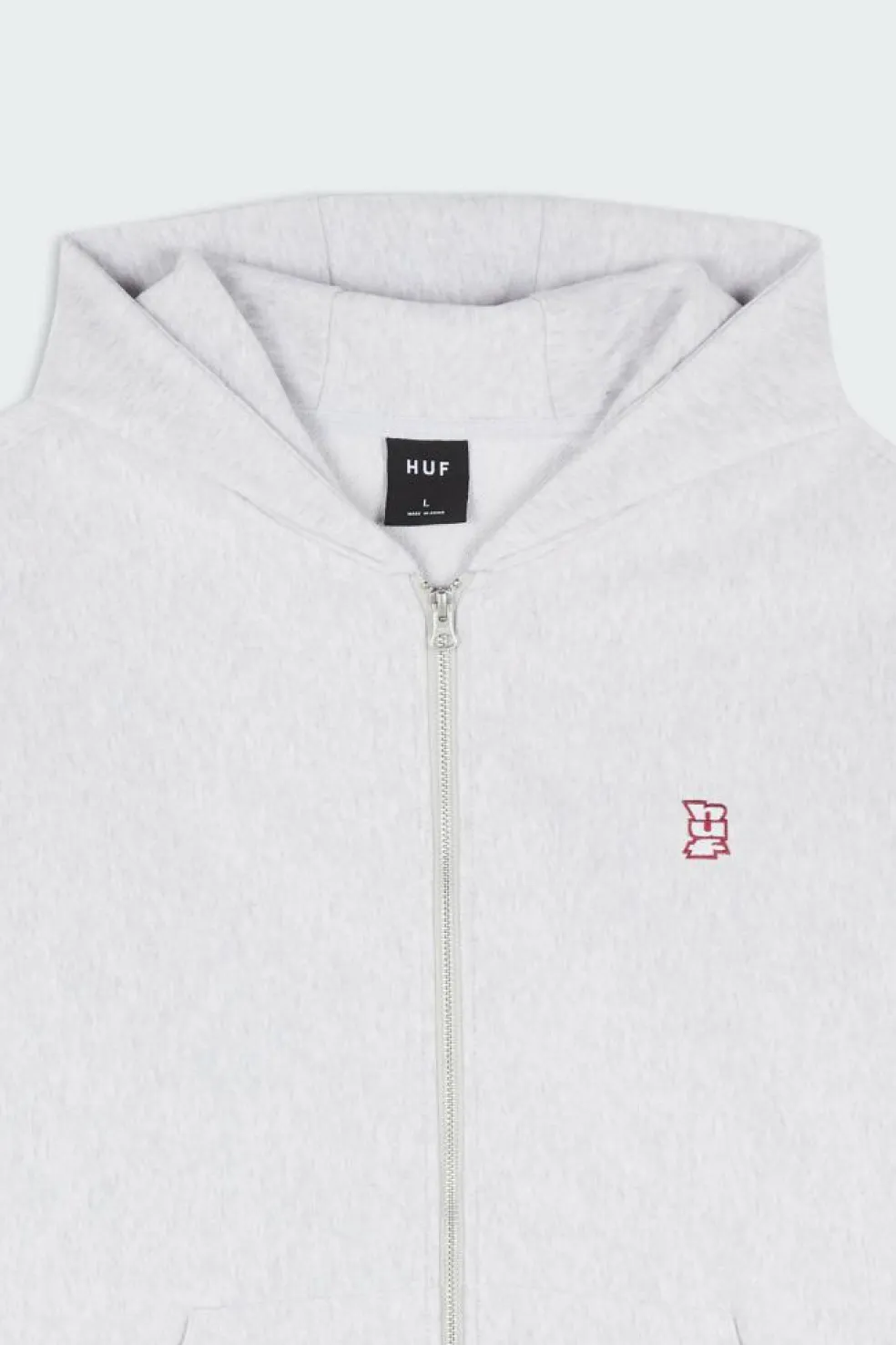 MEGABLAST ZIP FRENCH TERRY HOOD - Hoodie zippé | Gris
