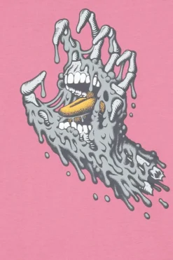 Melting Hand - T-shirt | Rose