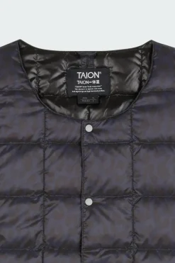 MENS CREW NECK BUTTON DOWN VEST - Veste | Bleu