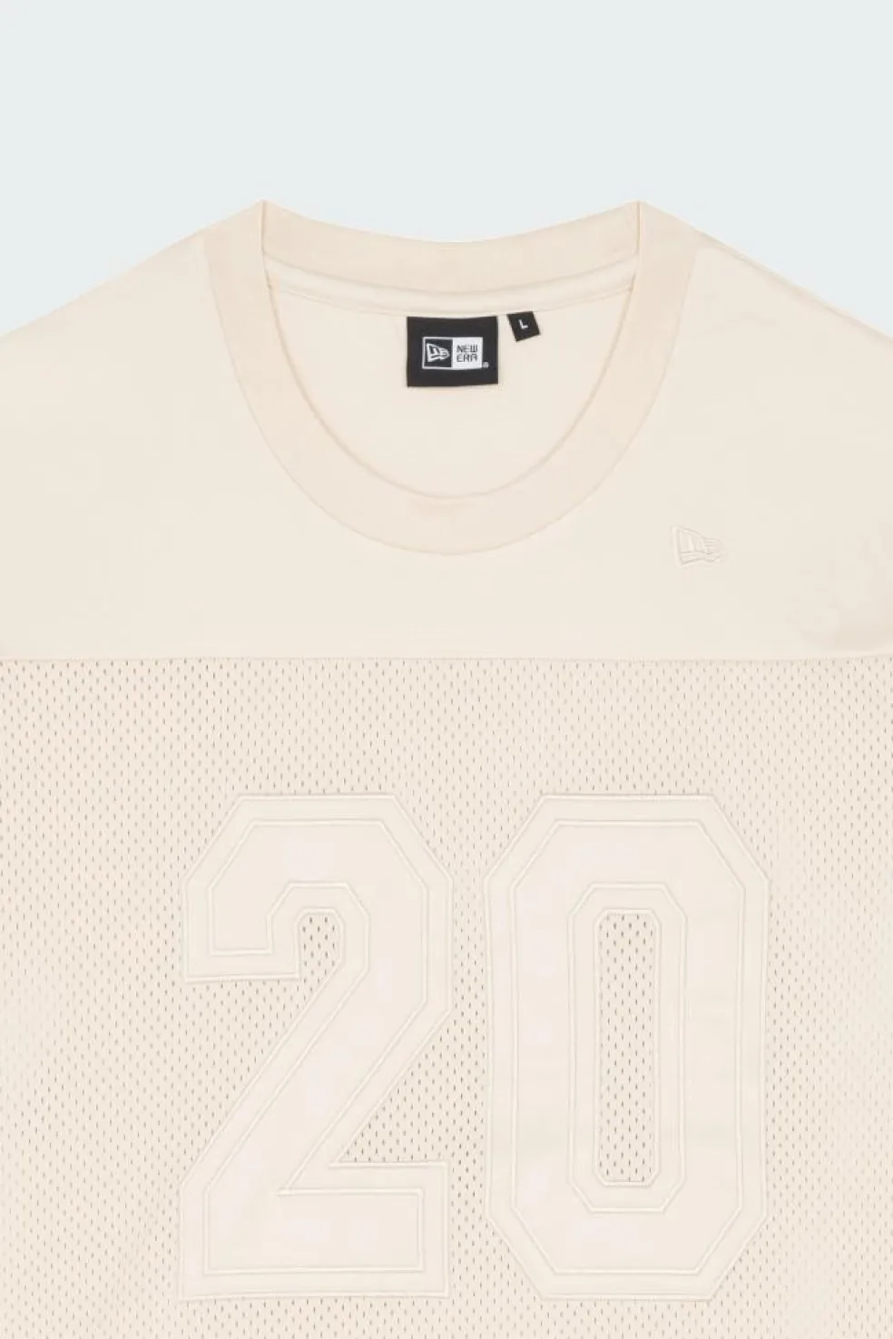 MESH NEW ERA - T-shirt | Beige