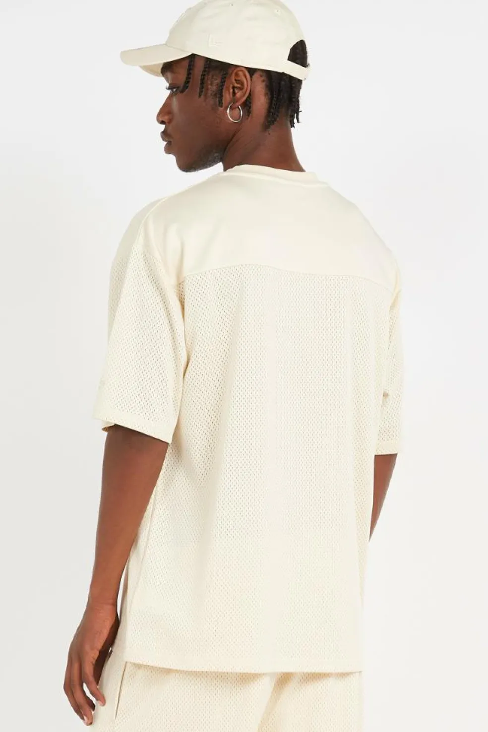 MESH NEW ERA - T-shirt | Beige