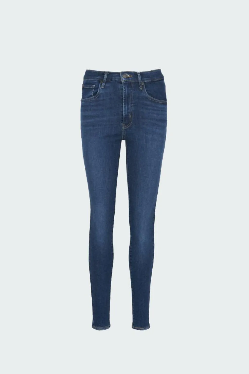 MILE HIGH SUPER SKINNY - Jean skinny taille haute | Bleu