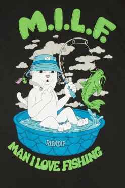 M.I.L.F - t-shirt | Noir