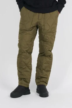 MILITARY NARROW DOWN PANTS - Pantalon | Kaki