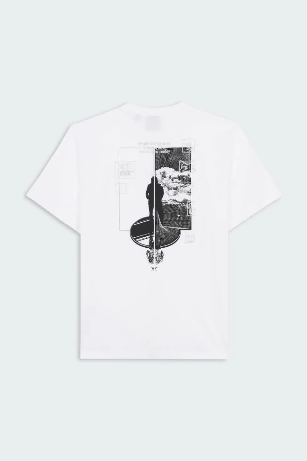 mirror - T-shirt | Blanc