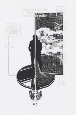 mirror - T-shirt | Blanc