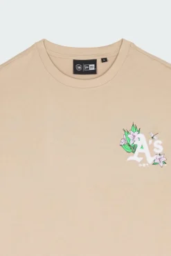 MLB FLORAL GRAPHI - T-shirt | Beige
