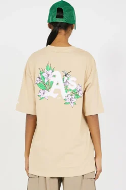MLB FLORAL GRAPHI - T-shirt | Beige