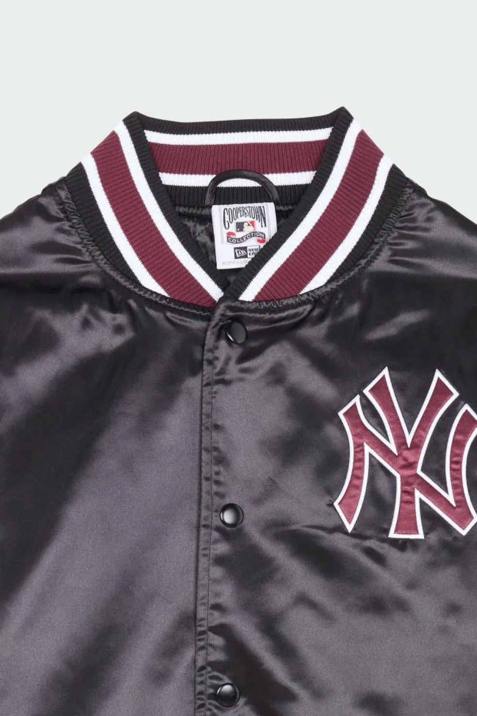 MLB SATIN VARSITY - bomber | Noir