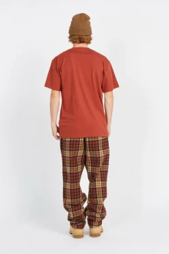 MN LEFT CHEST LOGO T BURNT HENNA - T-shirt | Orange