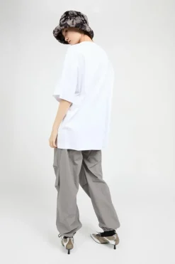 MOCCA BOXY - T-shirt | Blanc