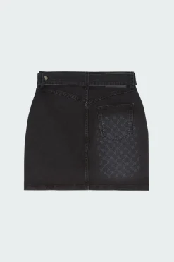 MONGRAM WRAP DENIM - Jupe | Noir