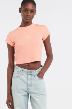 MONOGRAM BABY - T-shirt | Orange