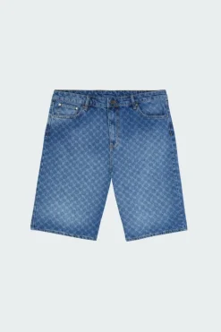 MONOGRAM DENIM - Short | Bleu