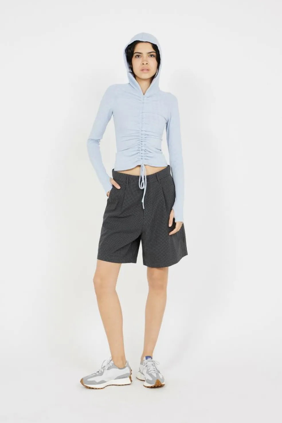 MONOGRAM FITTED HDIE - Top | Bleu