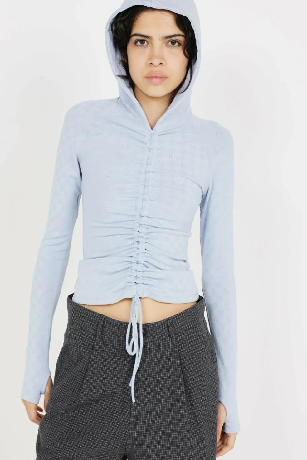 MONOGRAM FITTED HDIE - Top | Bleu