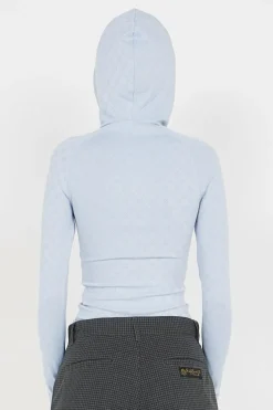 MONOGRAM FITTED HDIE - Top | Bleu