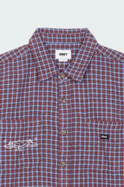 MONTY - CHEMISE EN COTON BIO | Violet