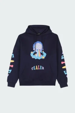 MORTY - Hoodie - Tealer x Rick & Morty | Bleu