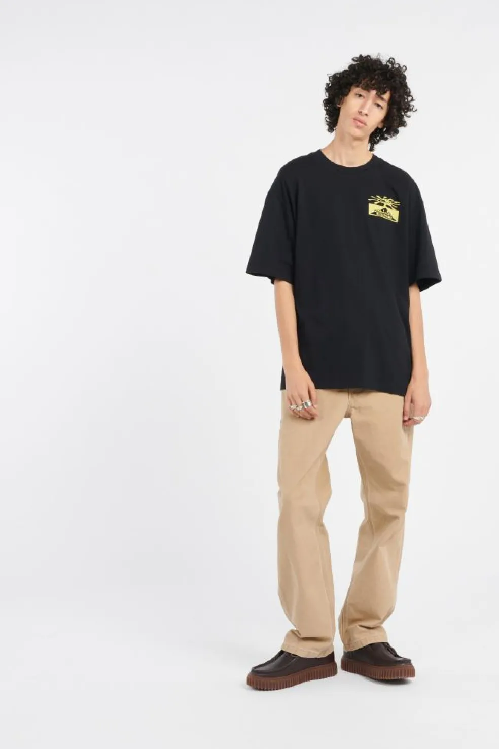 Mount Fuji Dusk - T-shirt | Noir