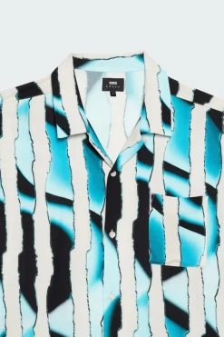 Multidimen stripes - Chemise | Bleu