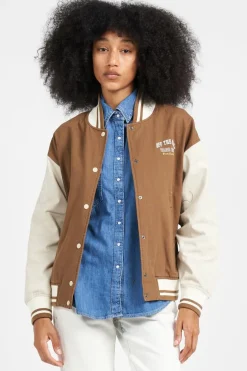 MUSIC LOVERS CLUB BOMBE MSCA DKORG - Veste | Marron