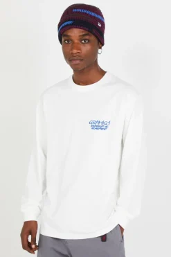 NAPPING CLIMBER L/S TEE - T-shirt | Blanc
