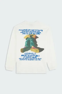 NAPPING CLIMBER L/S TEE - T-shirt | Blanc
