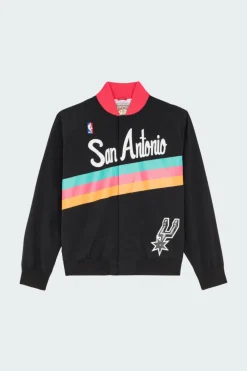 NBA AUTHENTIC WARM UP SPURS 94-95 - Veste | Noir