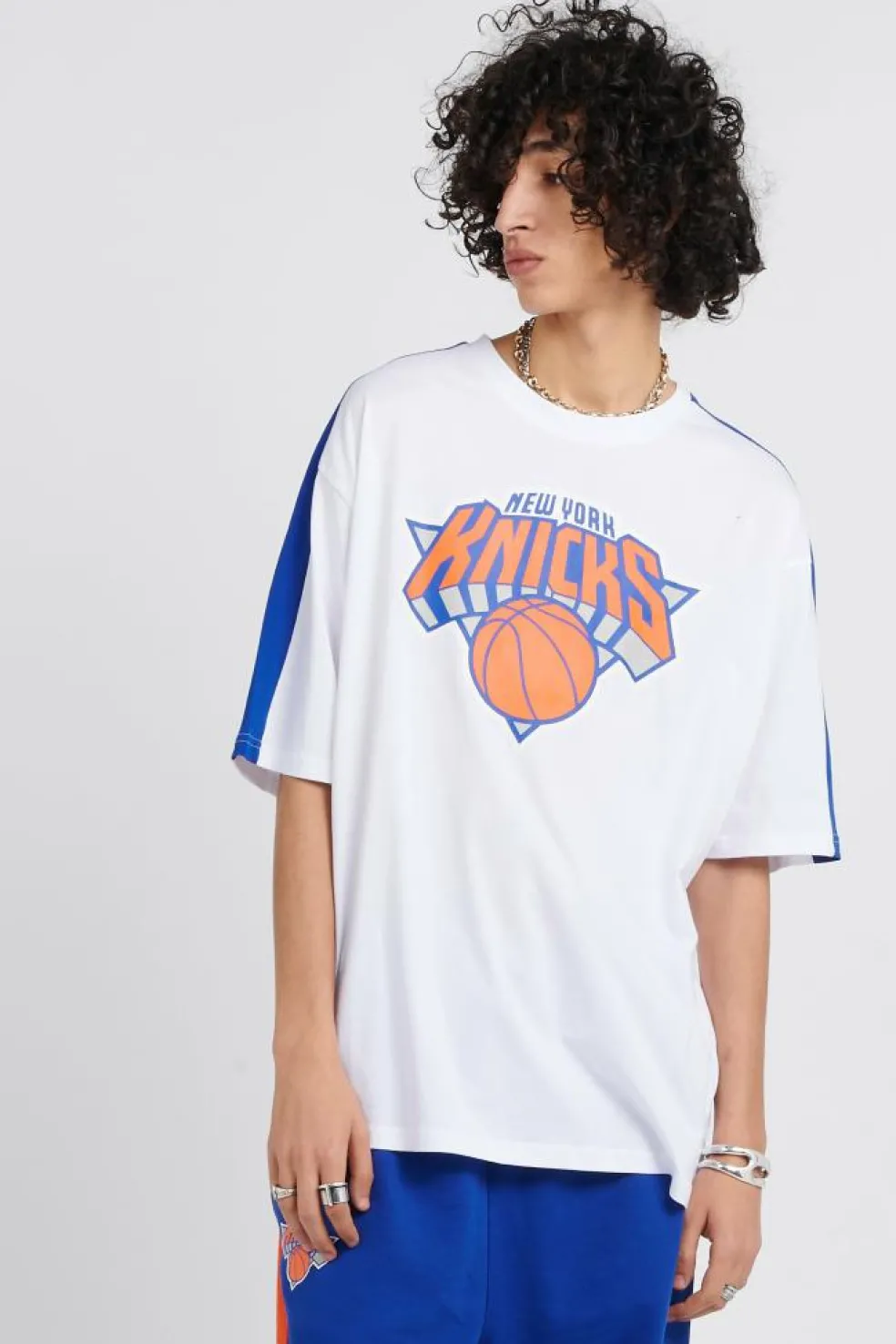 NBA COLOUR BLOCK - T-shirt | Blanc